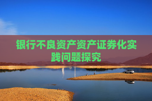 银行不良资产资产证券化实践问题探究