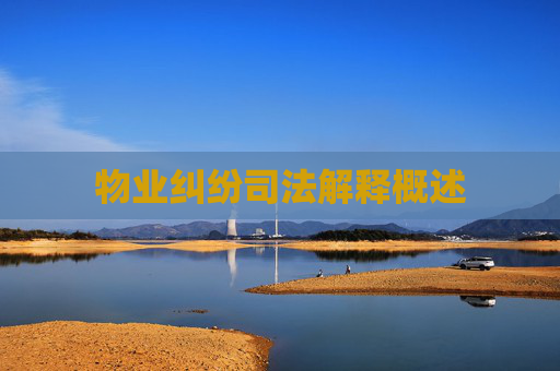 物业纠纷司法解释概述