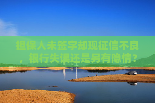 担保人未签字却现征信不良，银行失误还是另有隐情？