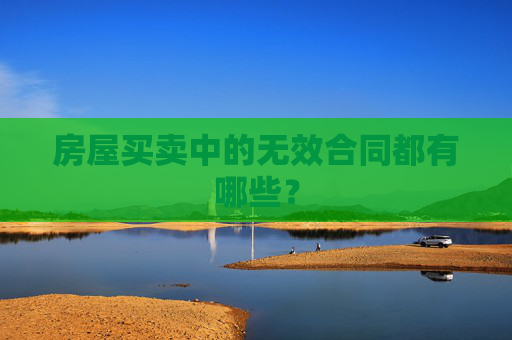 房屋买卖中的无效合同都有哪些？