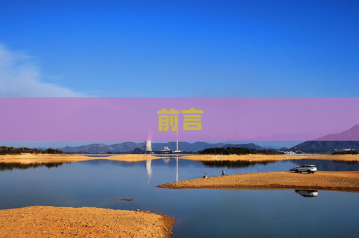 前言
