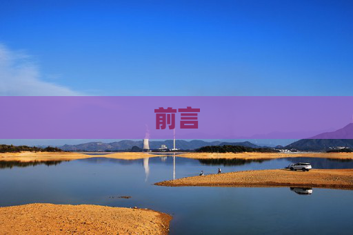 前言