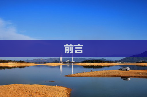 前言