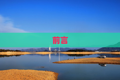 前言